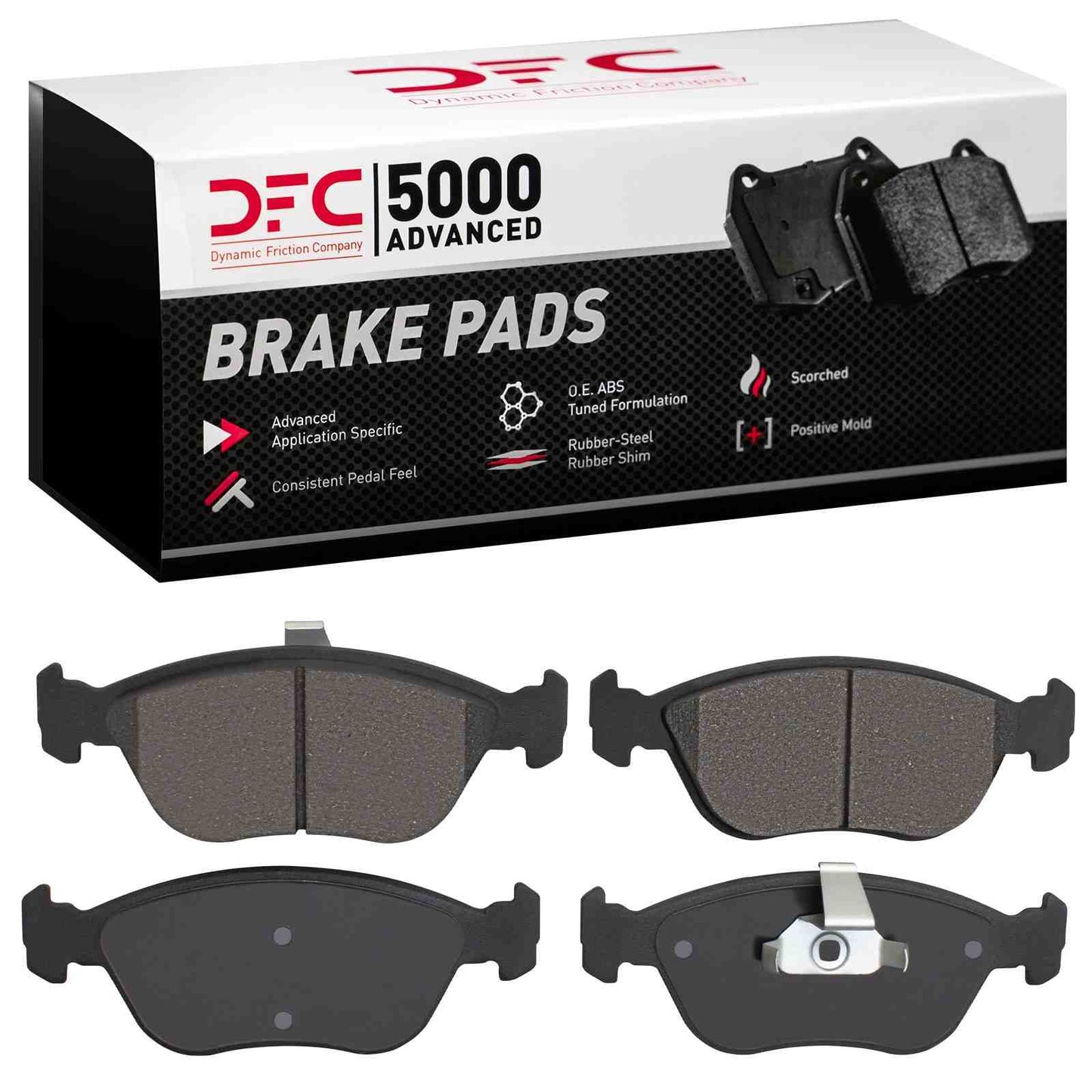Dynamic Friction Company Disc Brake Pad Set 1551-0618-00