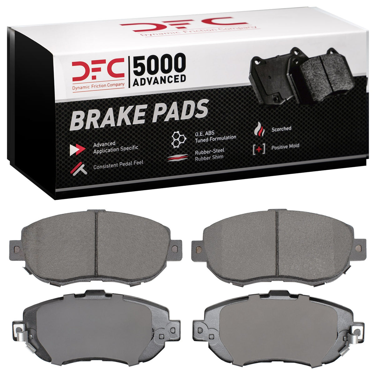 Dynamic Friction Company Disc Brake Pad Set 1551-0619-00