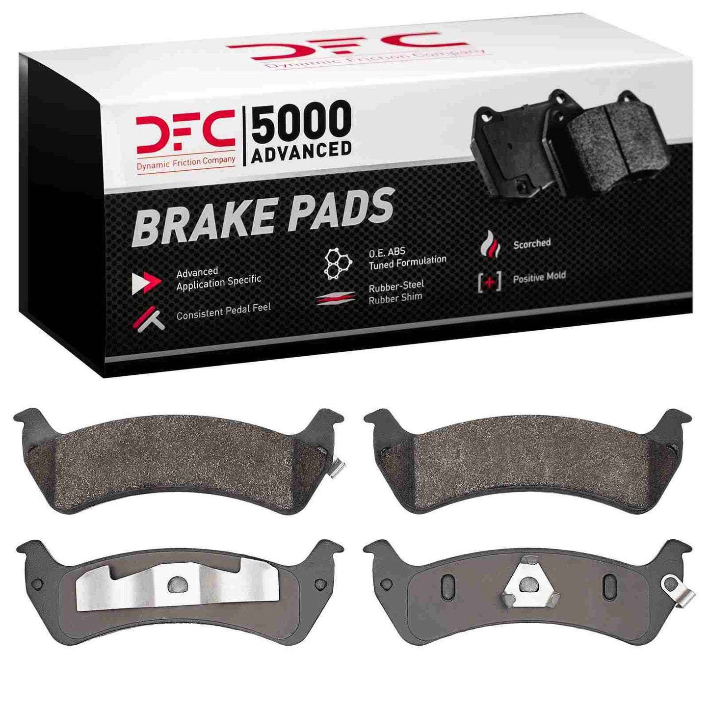 Dynamic Friction Company Disc Brake Pad Set 1551-0625-00