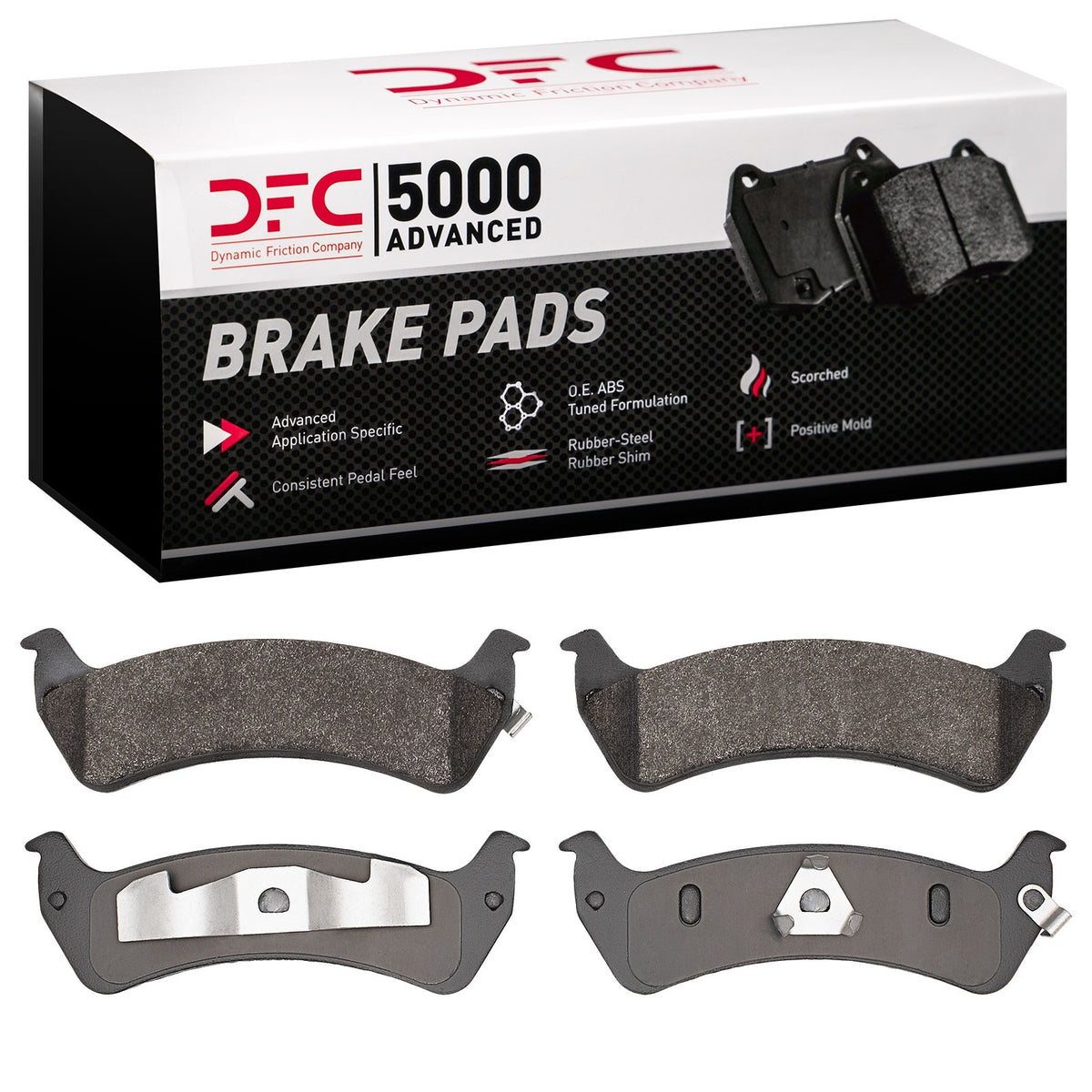 Dynamic Friction Company Disc Brake Pad Set 1551-0625-00