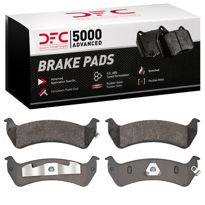 Dynamic Friction Company Disc Brake Pad Set 1551-0625-00