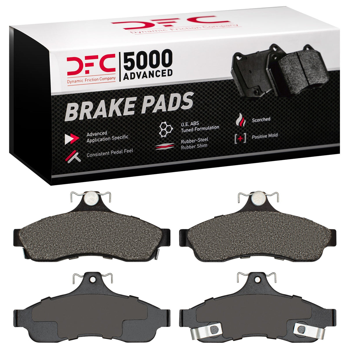 Dynamic Friction Company Disc Brake Pad Set 1551-0628-00