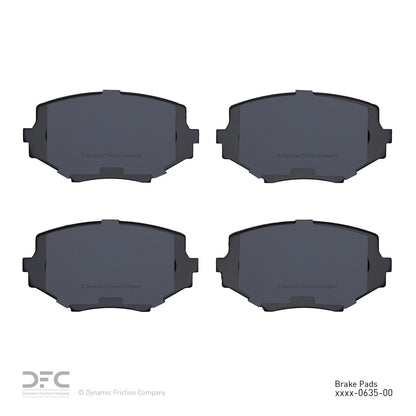 Dynamic Friction Company Disc Brake Pad Set 1551-0635-00