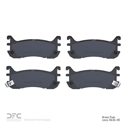 Dynamic Friction Company Disc Brake Pad Set 1551-0636-00
