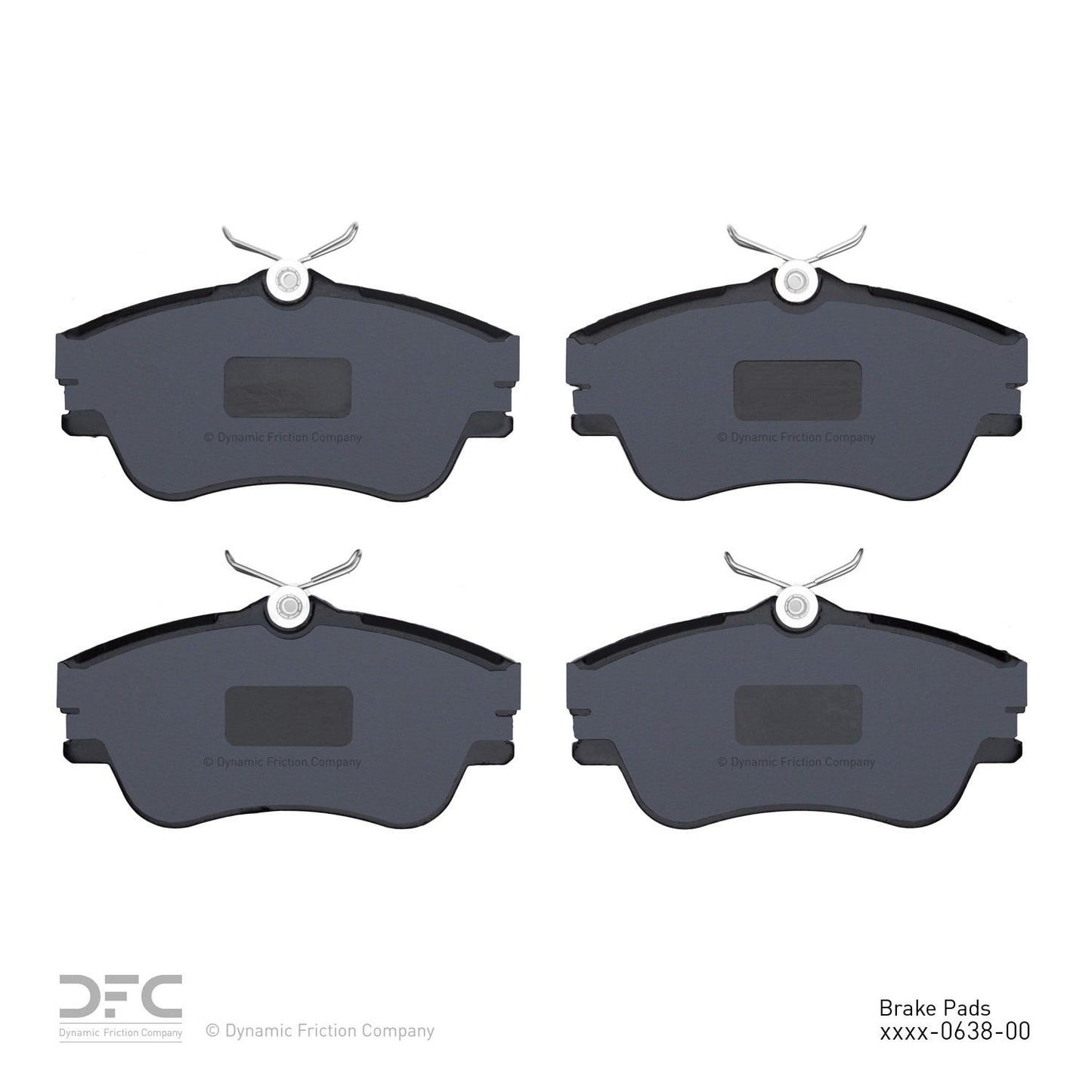 Dynamic Friction Company Disc Brake Pad Set 1551-0638-00