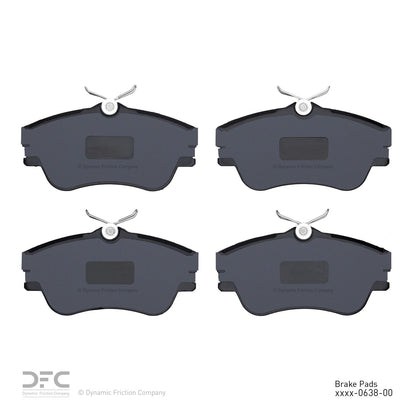 Dynamic Friction Company Disc Brake Pad Set 1551-0638-00
