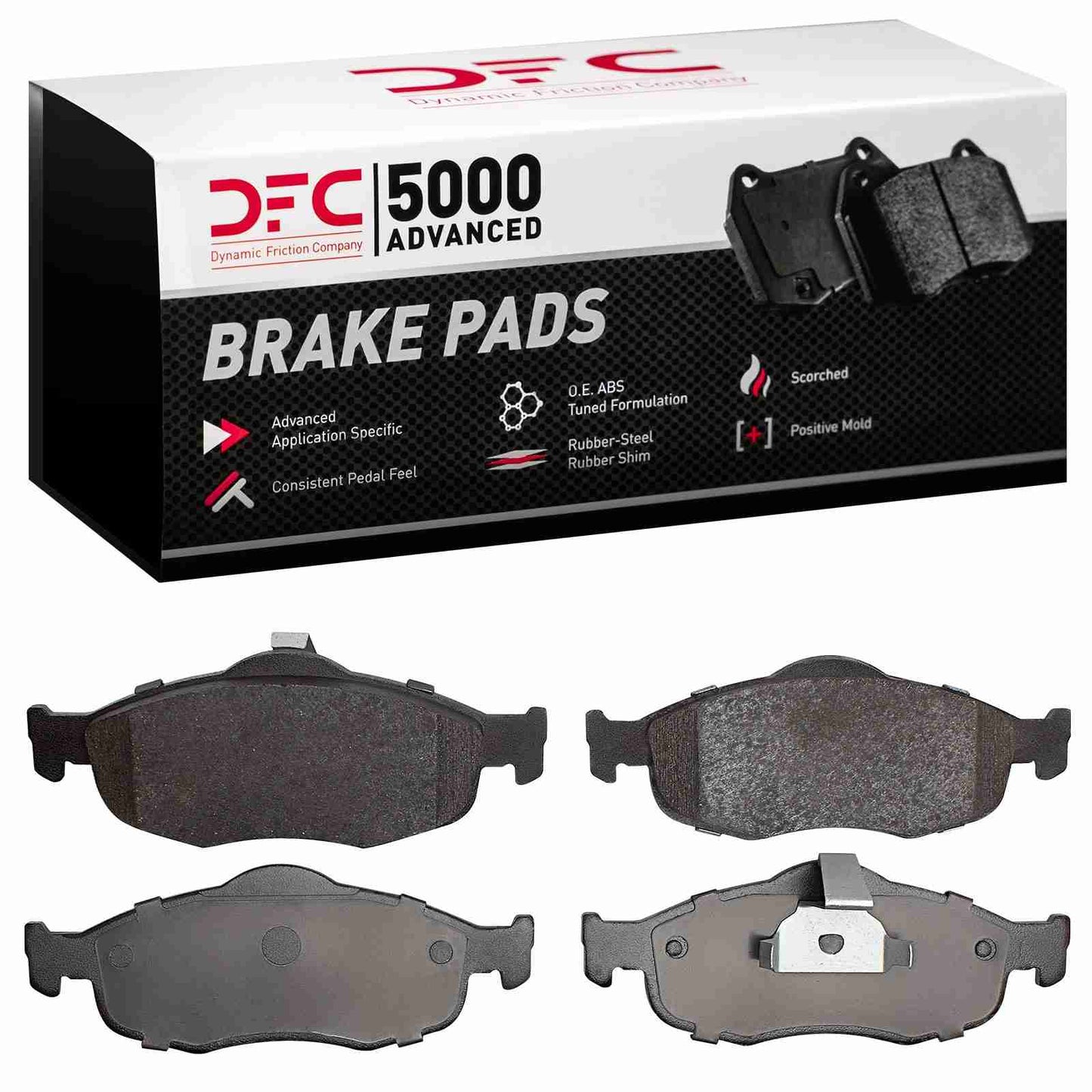 Dynamic Friction Company Disc Brake Pad Set 1551-0648-00