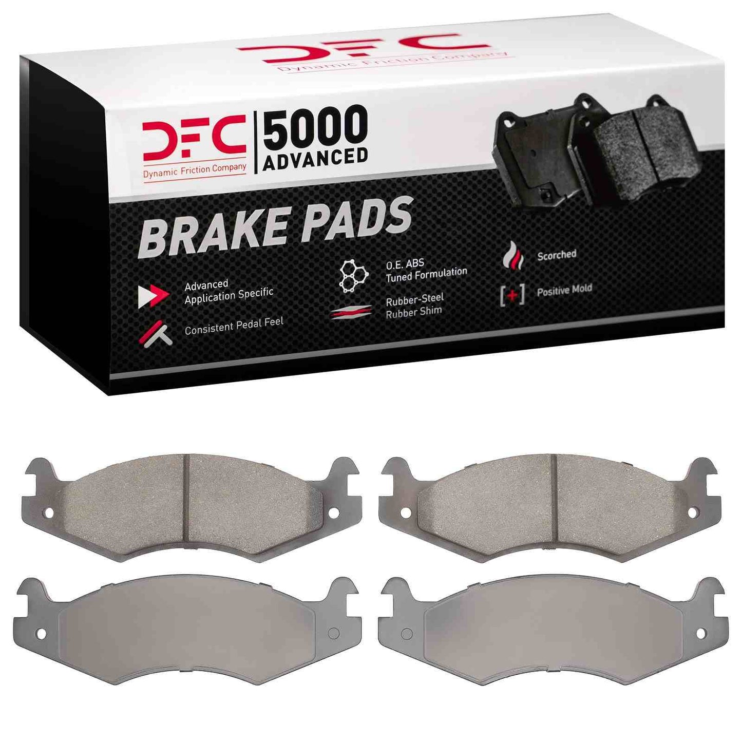 Dynamic Friction Company Disc Brake Pad Set 1551-0651-00
