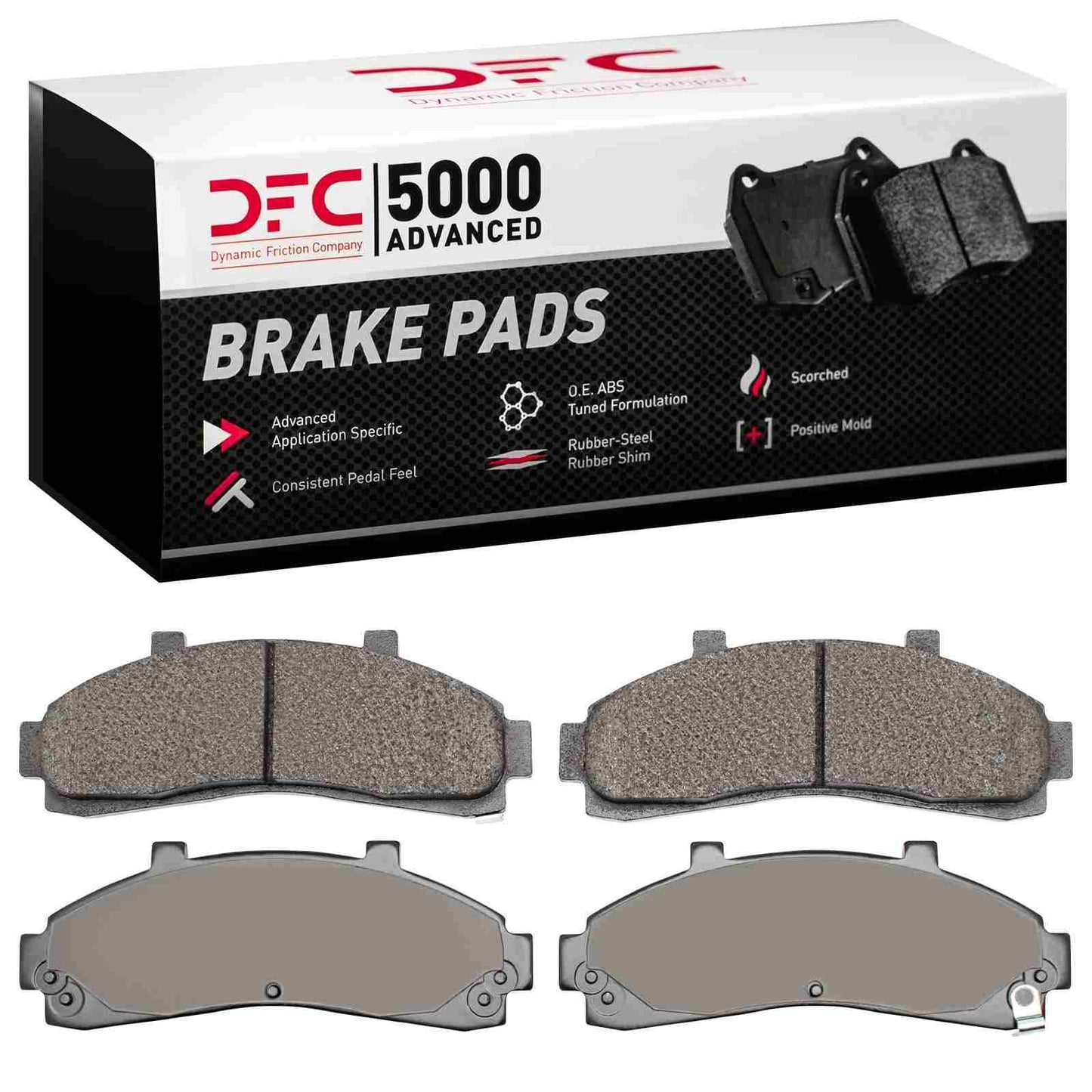 Dynamic Friction Company Disc Brake Pad Set 1551-0652-00