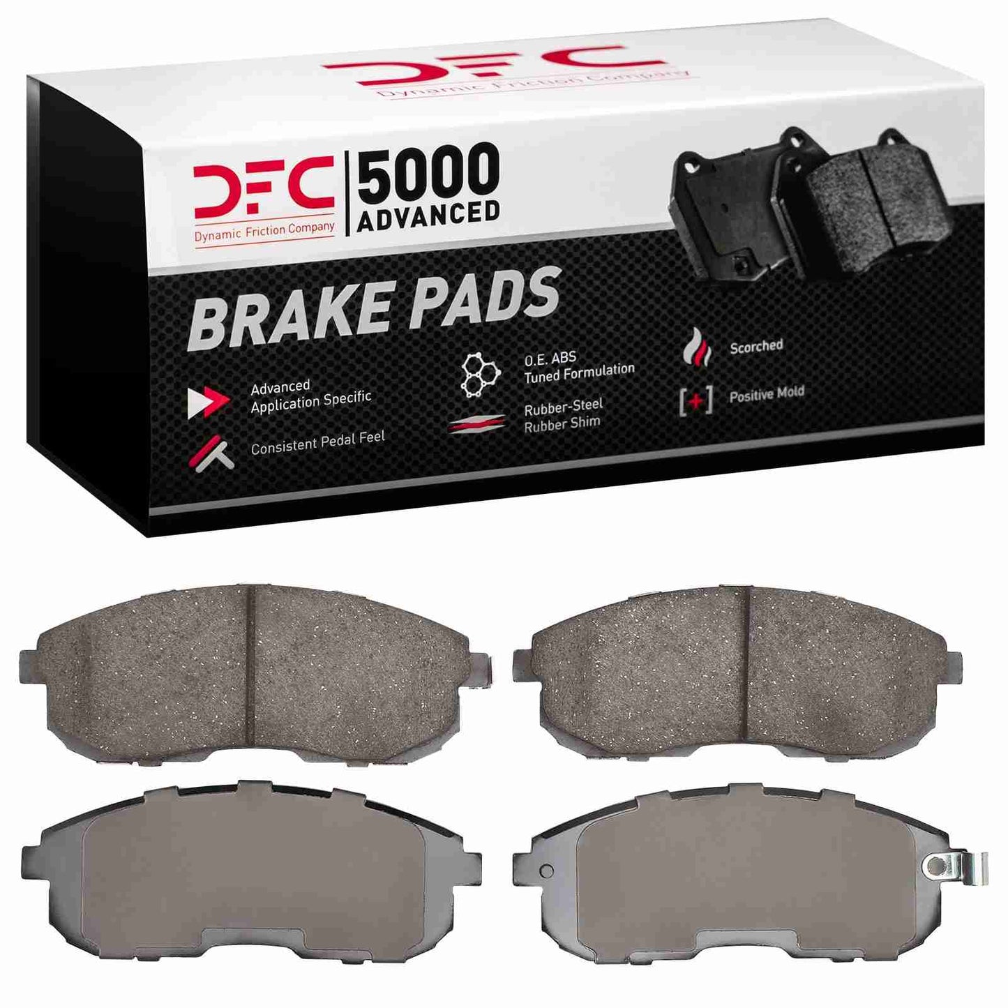 Dynamic Friction Company Disc Brake Pad Set 1551-0653-00