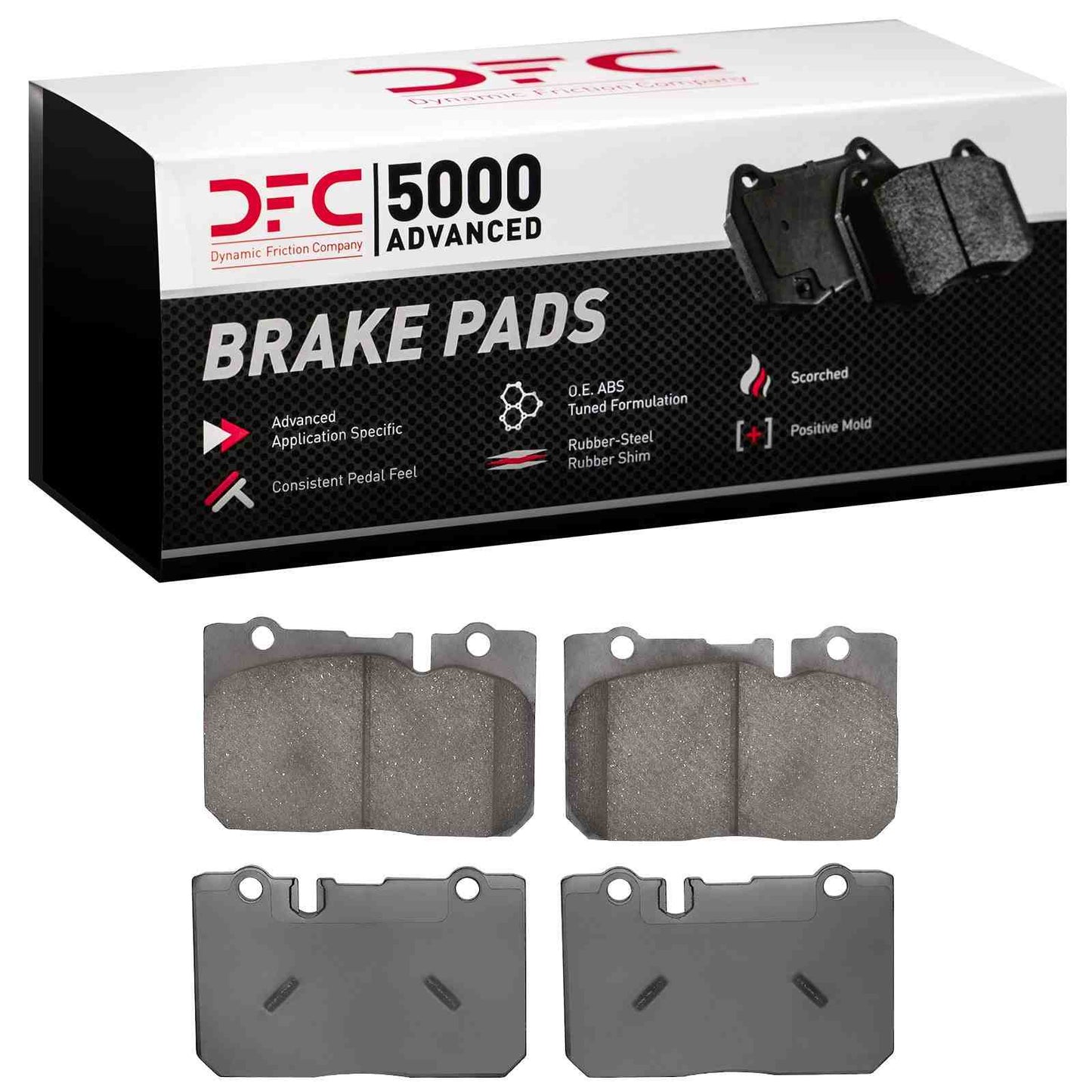 Dynamic Friction Company Disc Brake Pad Set 1551-0665-00