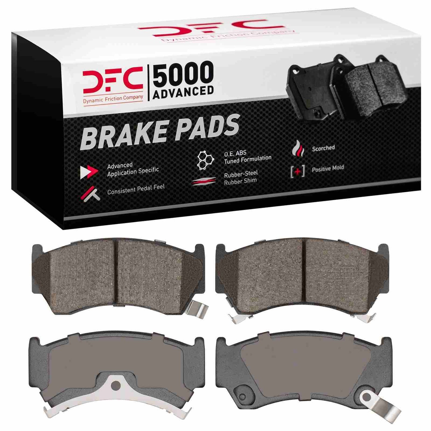 Dynamic Friction Company Disc Brake Pad Set 1551-0668-00