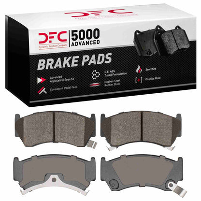 Dynamic Friction Company Disc Brake Pad Set 1551-0668-00