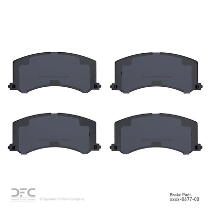Dynamic Friction Company Disc Brake Pad Set 1551-0677-00
