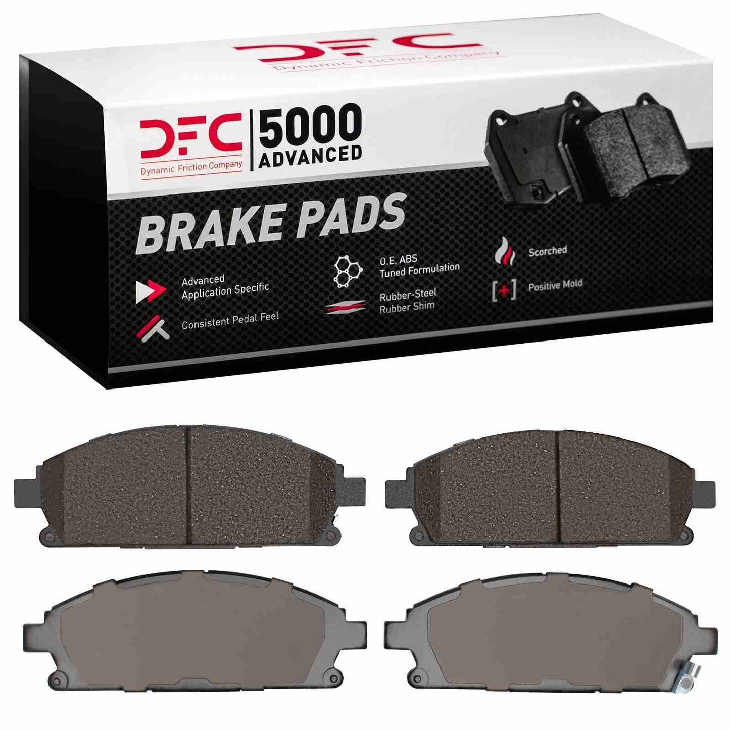 Dynamic Friction Company Disc Brake Pad Set 1551-0691-00