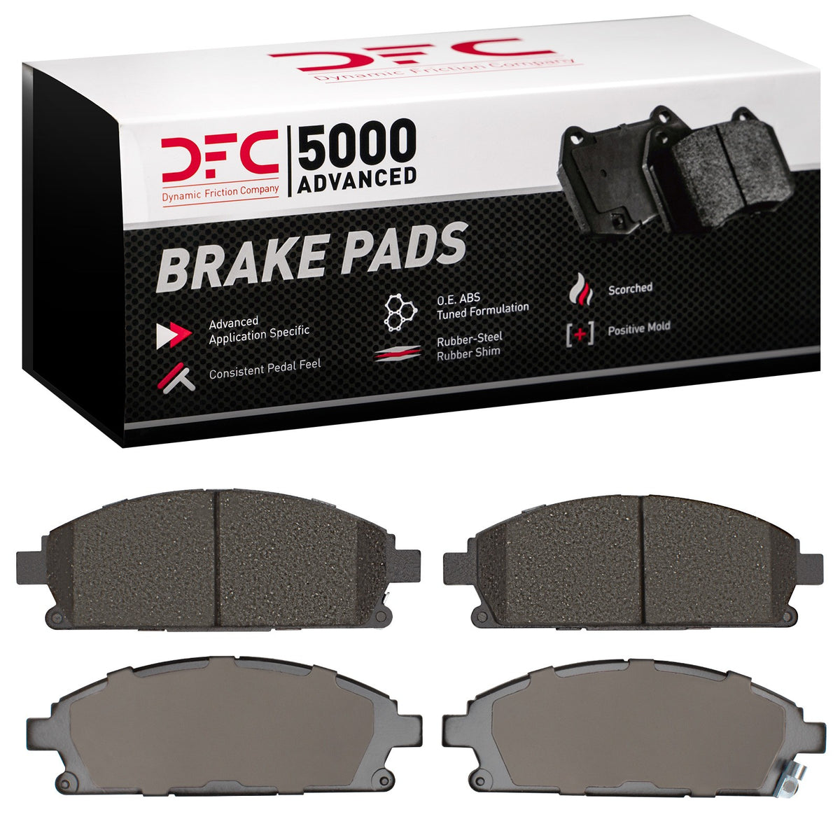 Dynamic Friction Company Disc Brake Pad Set 1551-0691-00