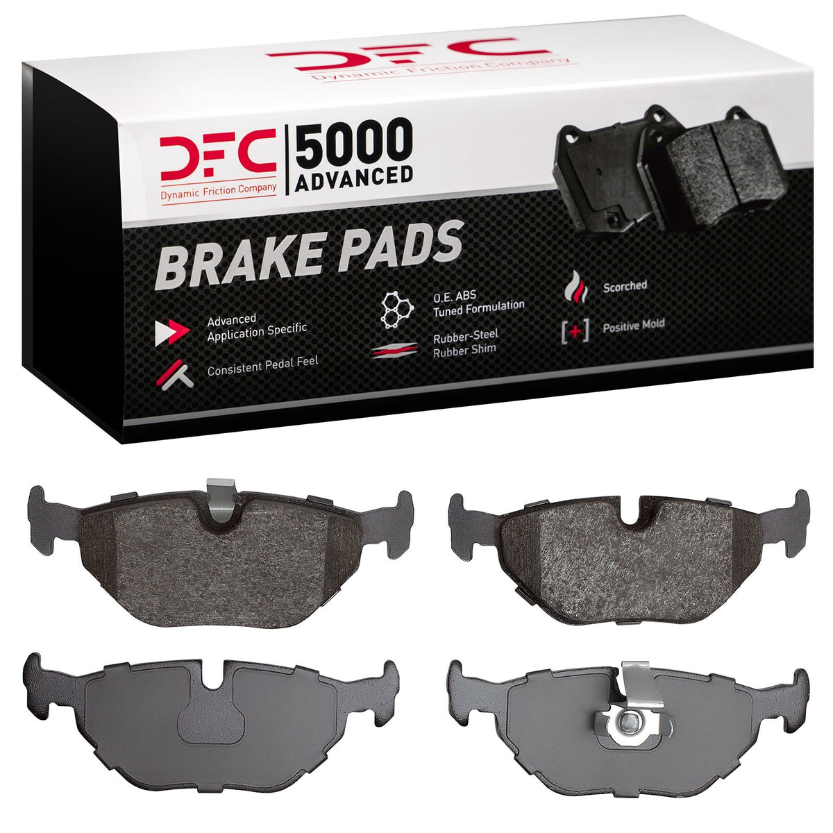 Dynamic Friction Company Disc Brake Pad Set 1551-0692-10