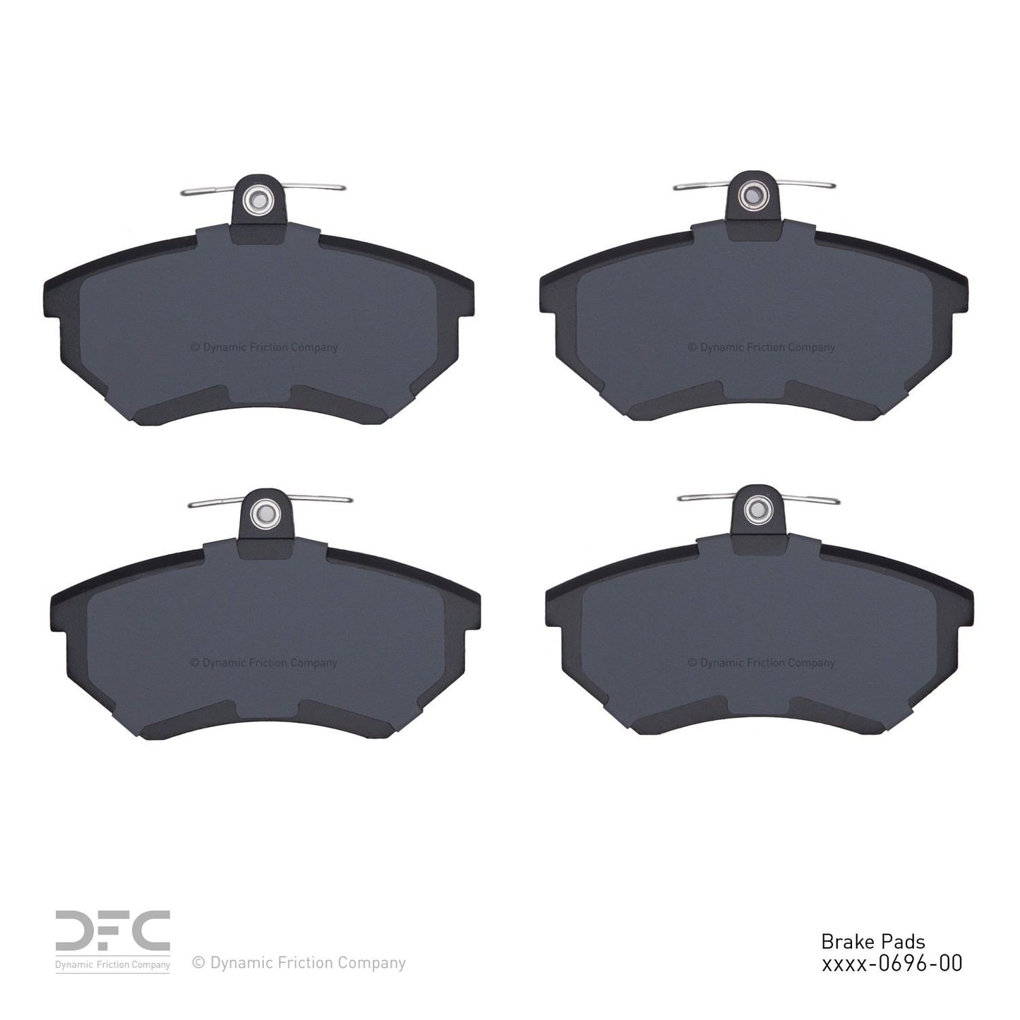 Dynamic Friction Company Disc Brake Pad Set 1551-0696-00
