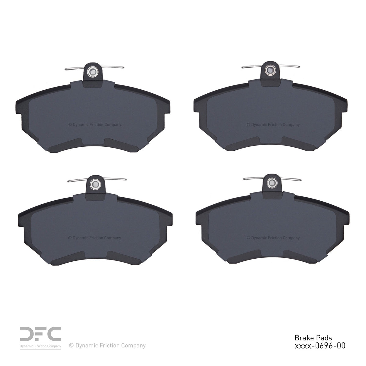 Dynamic Friction Company Disc Brake Pad Set 1551-0696-00
