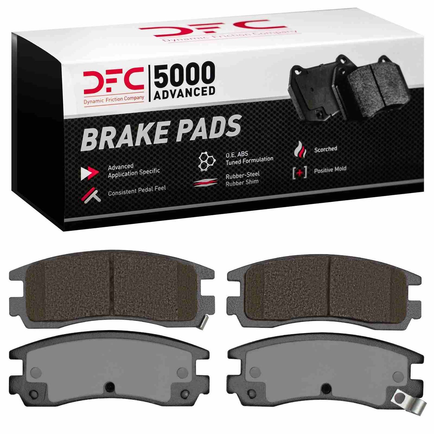 Dynamic Friction Company Disc Brake Pad Set 1551-0698-00