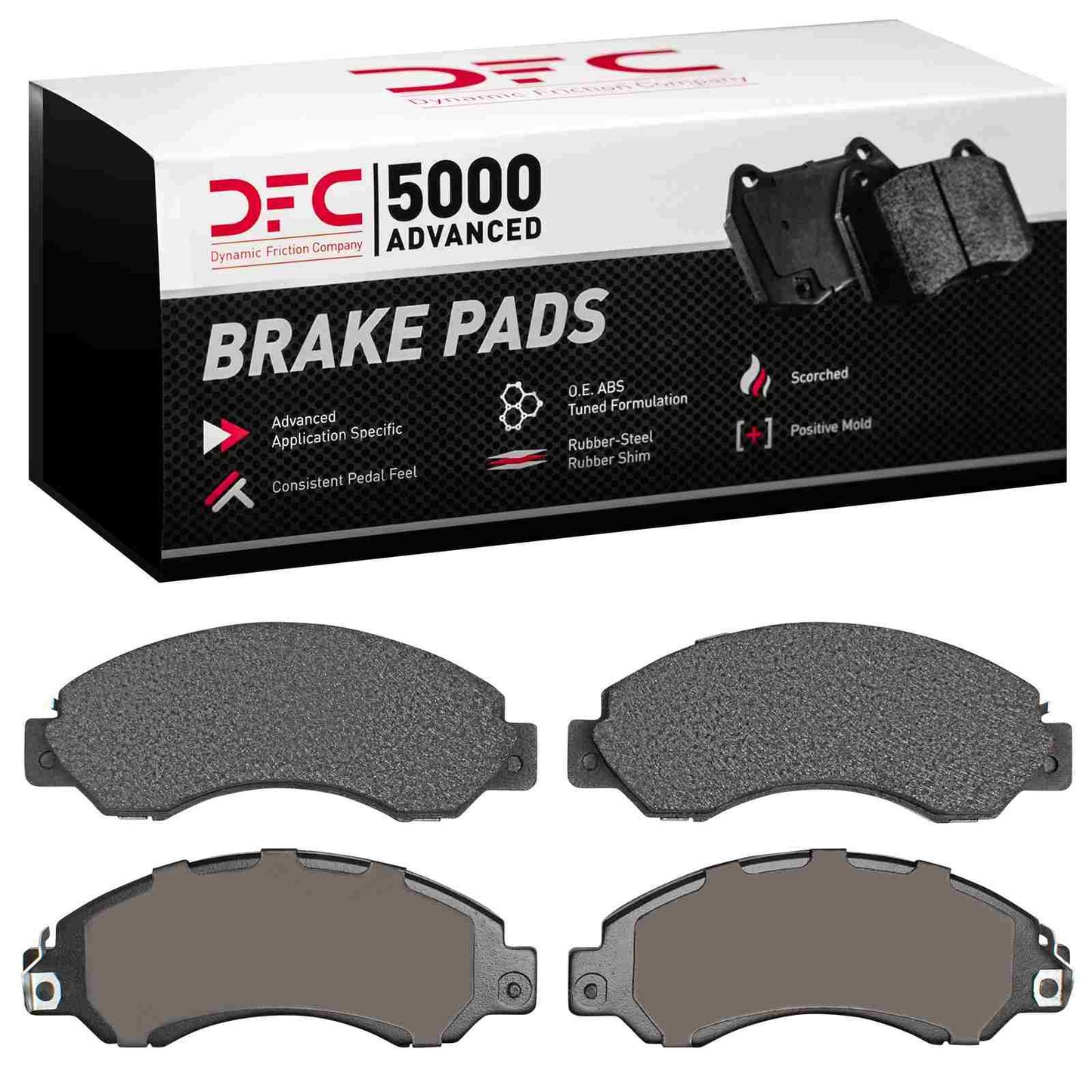 Dynamic Friction Company Disc Brake Pad Set 1551-0701-00