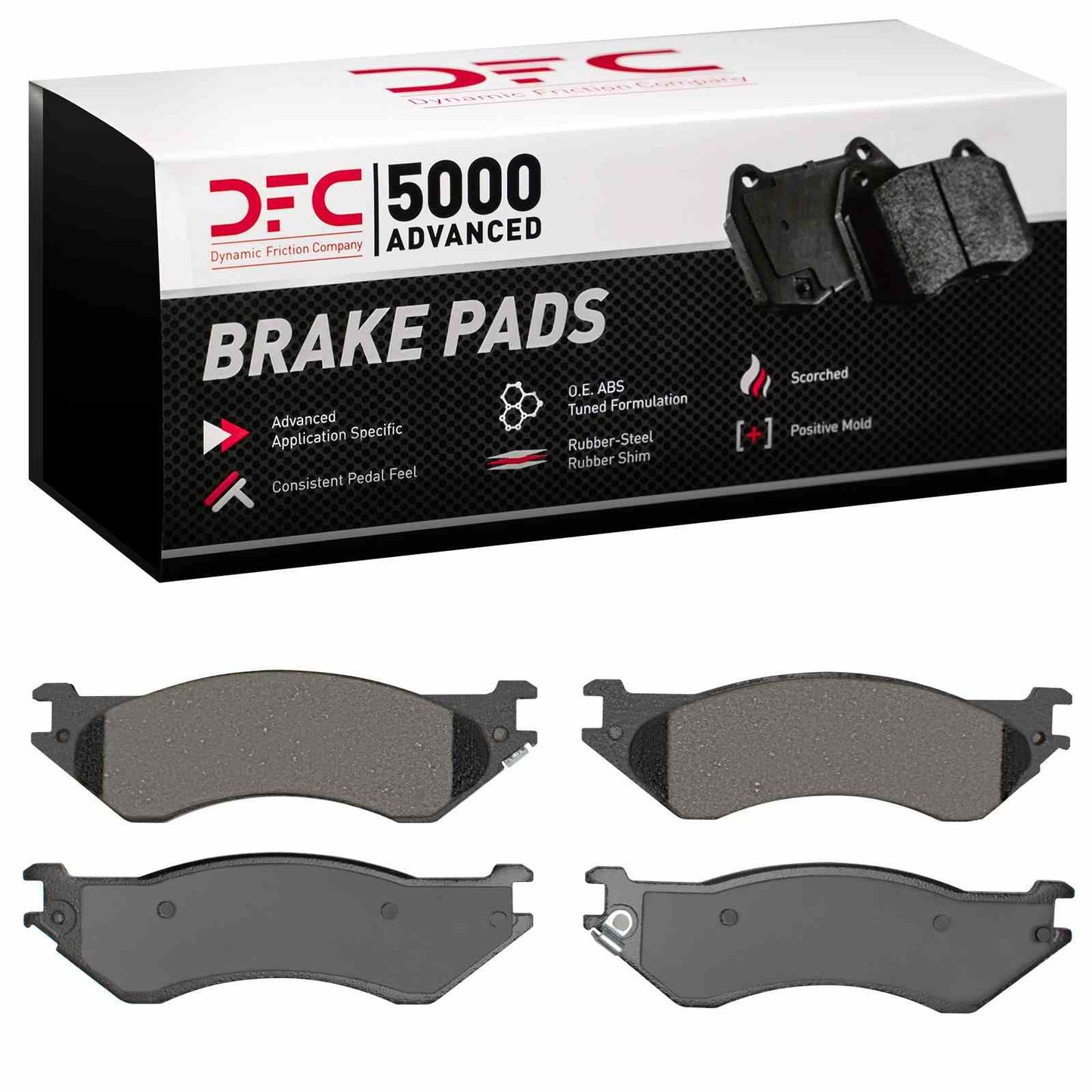 Dynamic Friction Company Disc Brake Pad Set 1551-0702-00