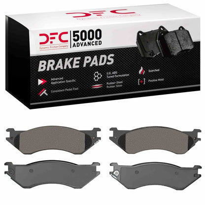 Dynamic Friction Company Disc Brake Pad Set 1551-0702-00