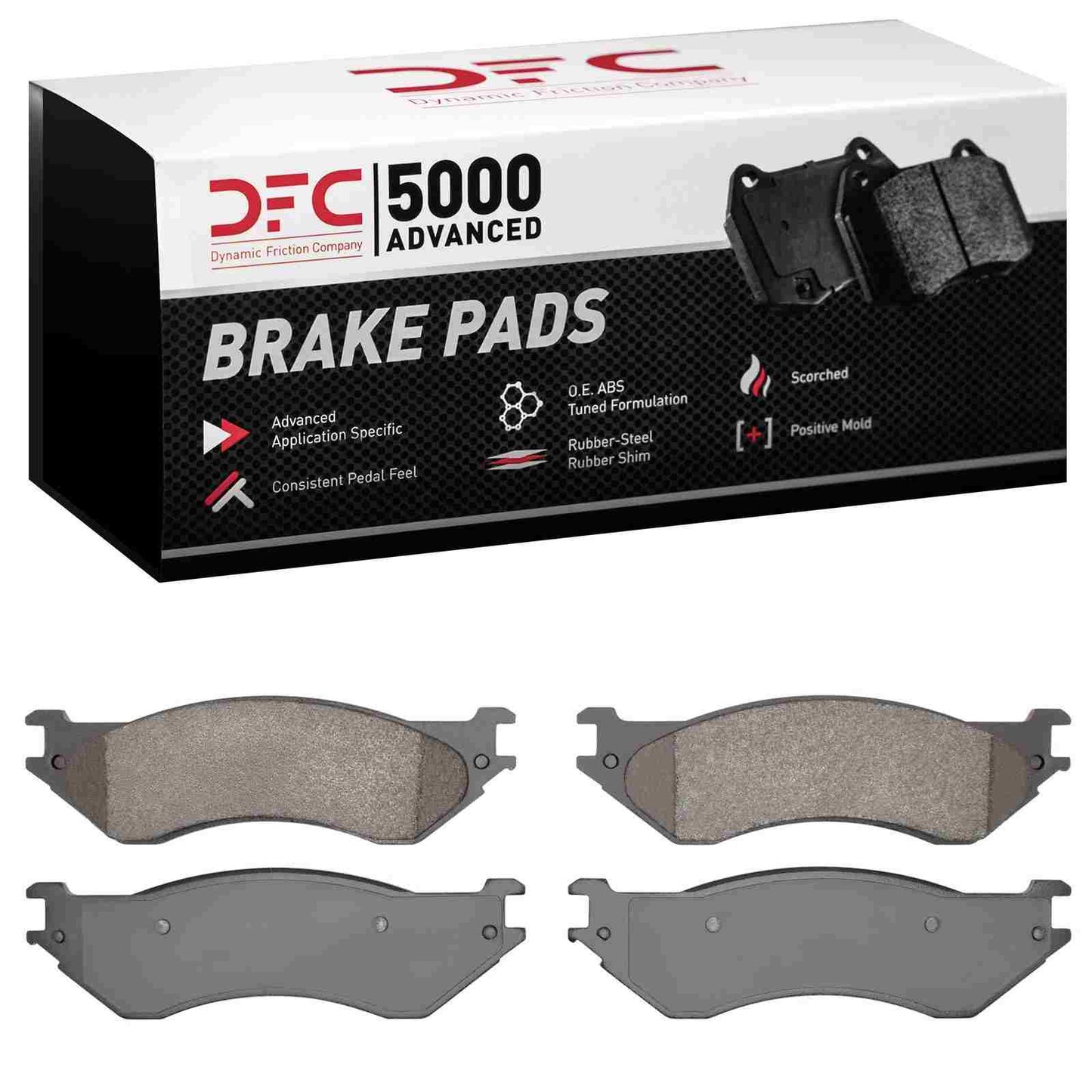 Dynamic Friction Company Disc Brake Pad Set 1551-0702-10