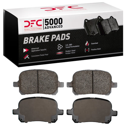 Dynamic Friction Company Disc Brake Pad Set 1551-0707-00