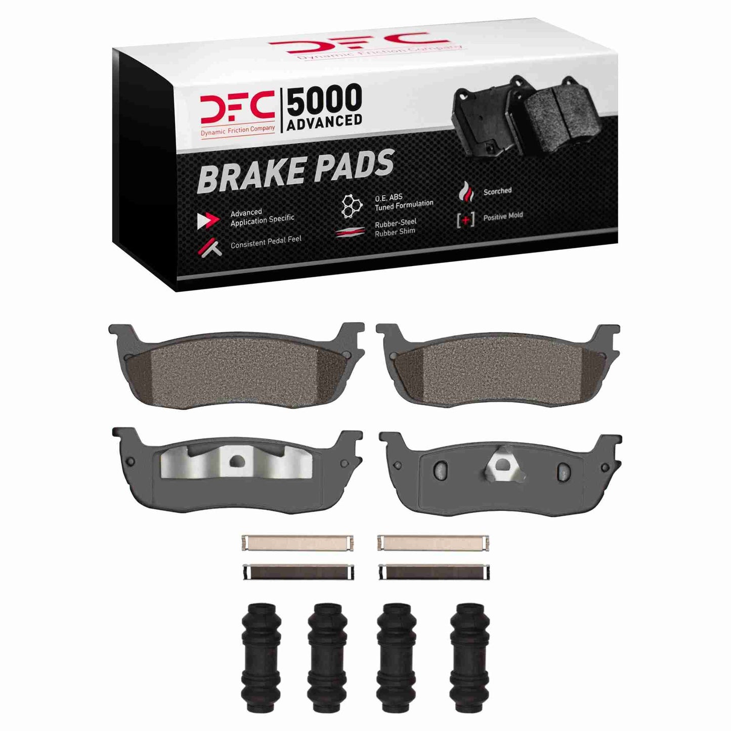 Dynamic Friction Company Disc Brake Pad Set 1551-0711-01