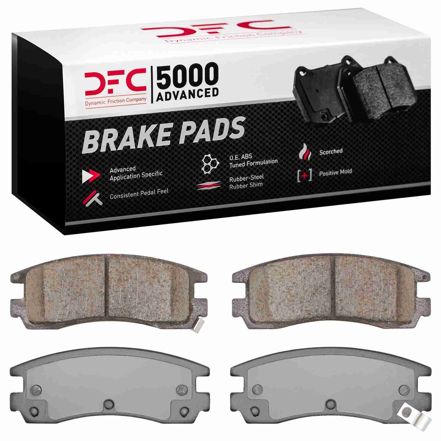 Dynamic Friction Company Disc Brake Pad Set 1551-0714-00