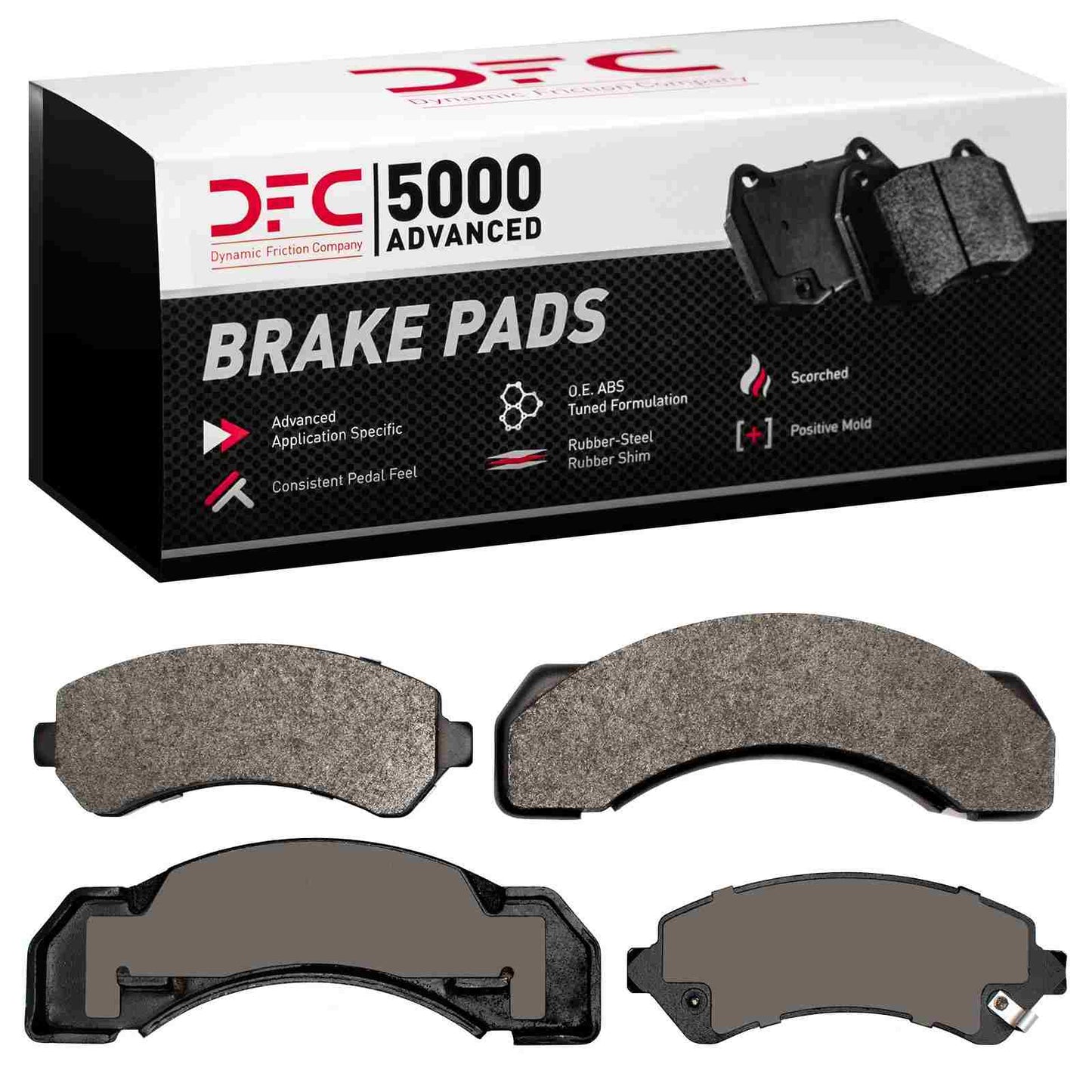 Dynamic Friction Company Disc Brake Pad Set 1551-0717-00