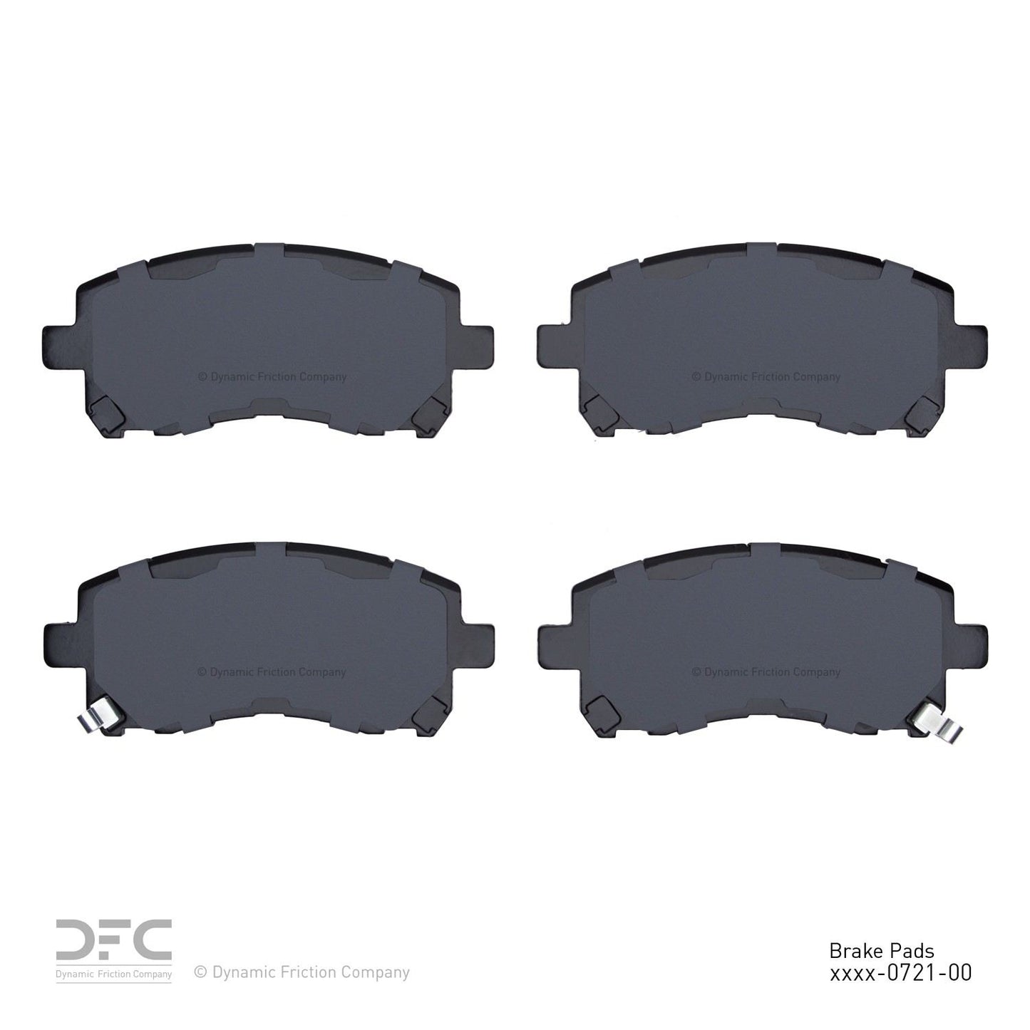 Dynamic Friction Company Disc Brake Pad Set 1551-0721-00