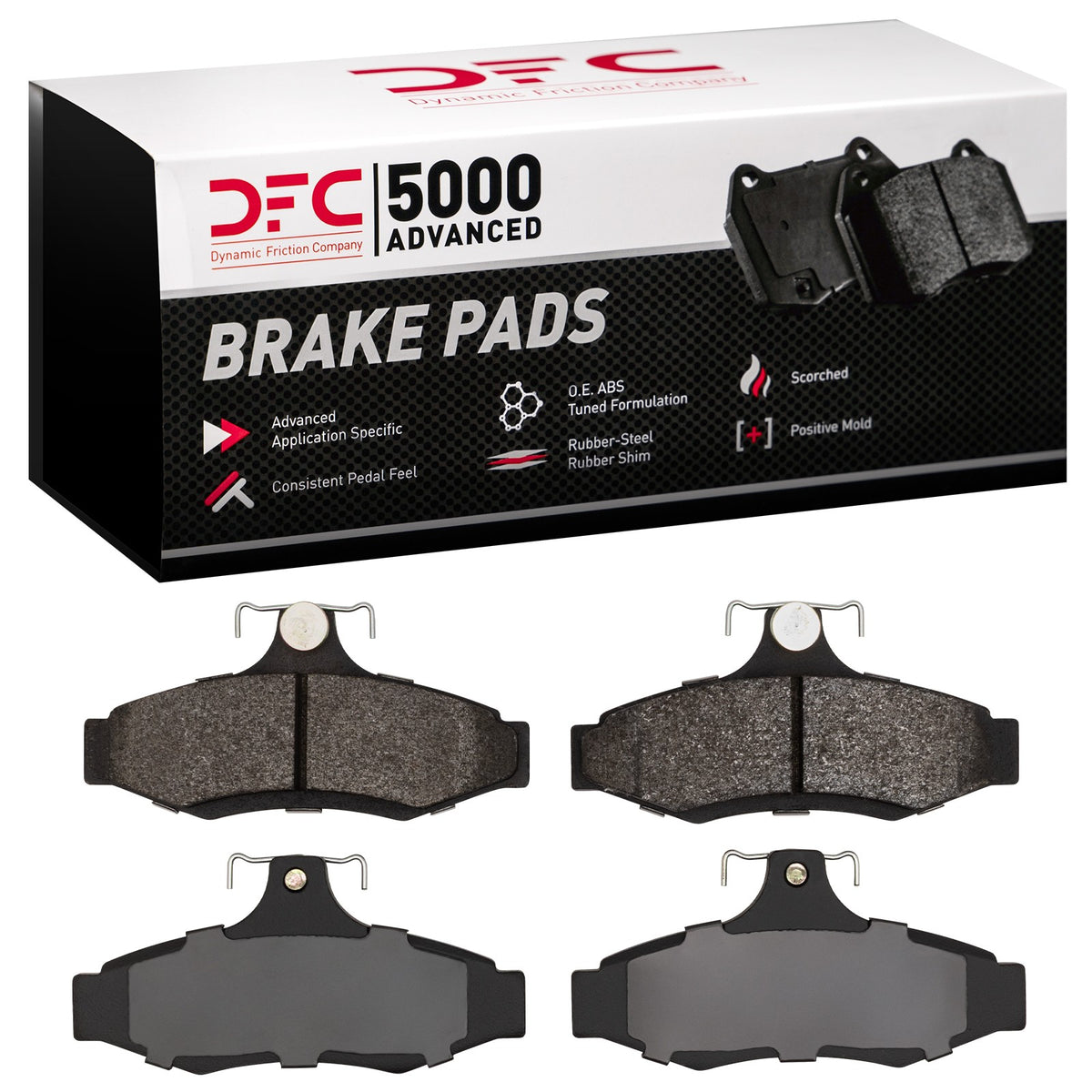 Dynamic Friction Company Disc Brake Pad Set 1551-0724-00