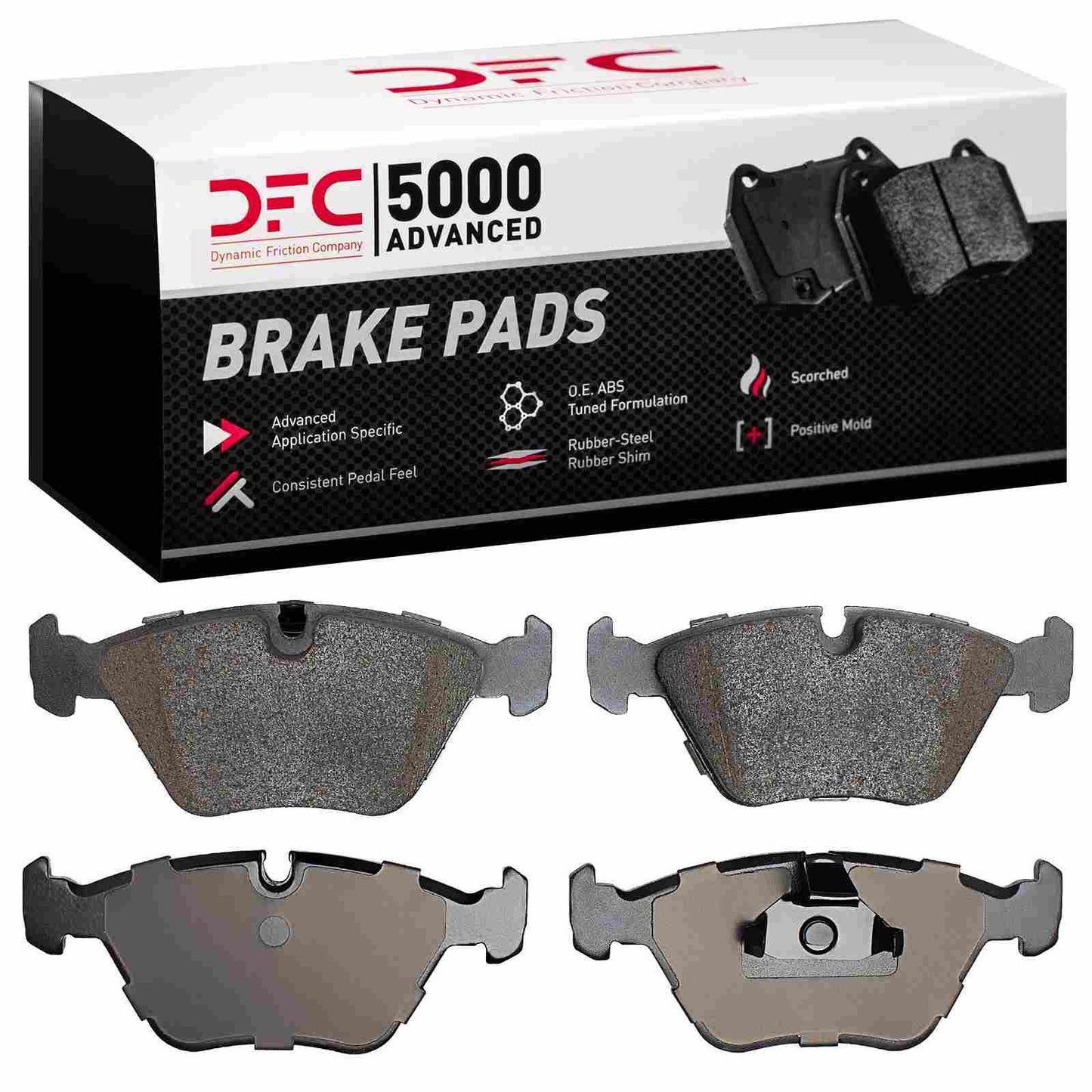 Dynamic Friction Company Disc Brake Pad Set 1551-0725-00