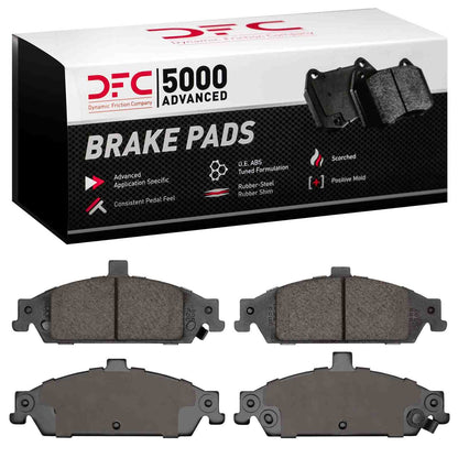 Dynamic Friction Company Disc Brake Pad Set 1551-0727-00