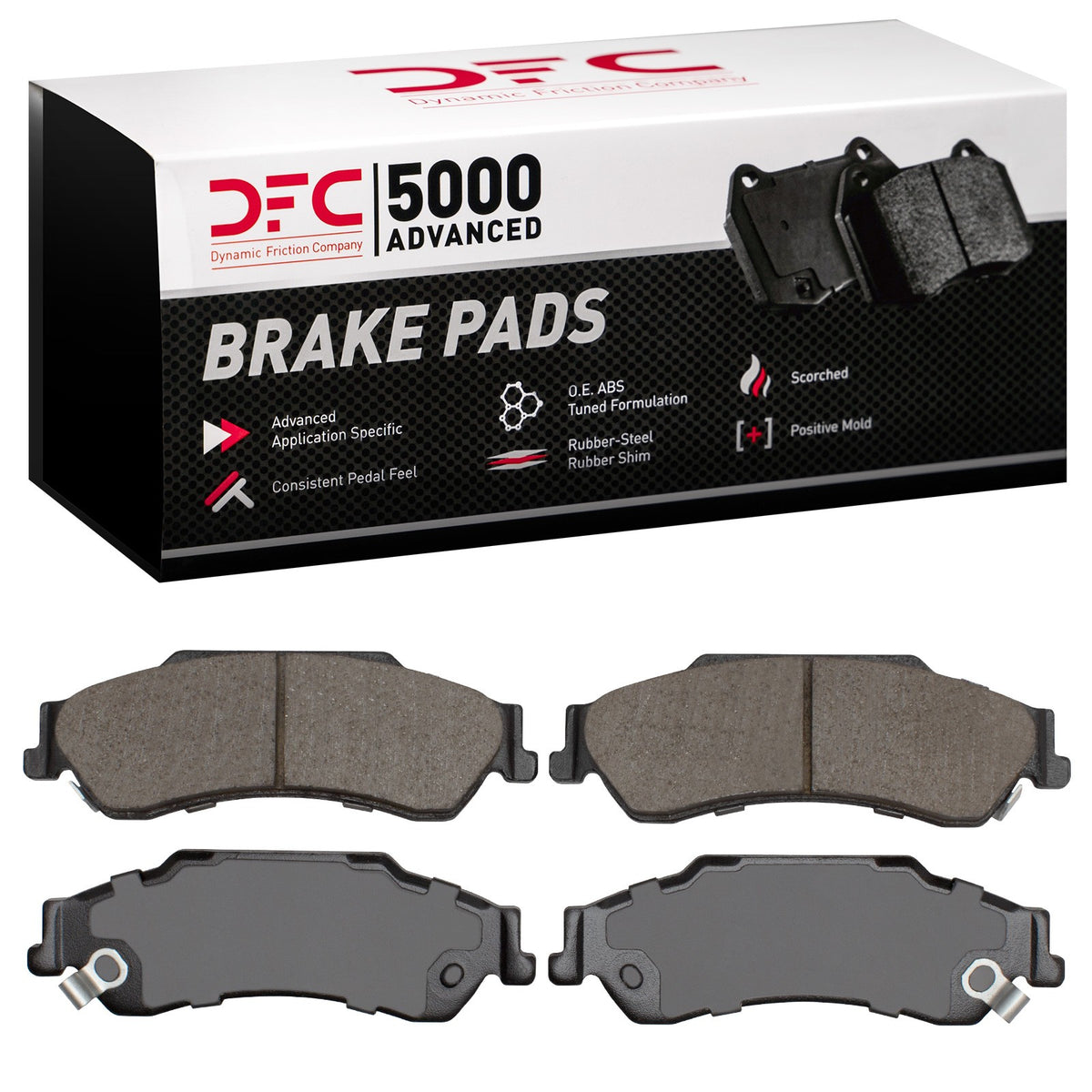 Dynamic Friction Company Disc Brake Pad Set 1551-0729-00