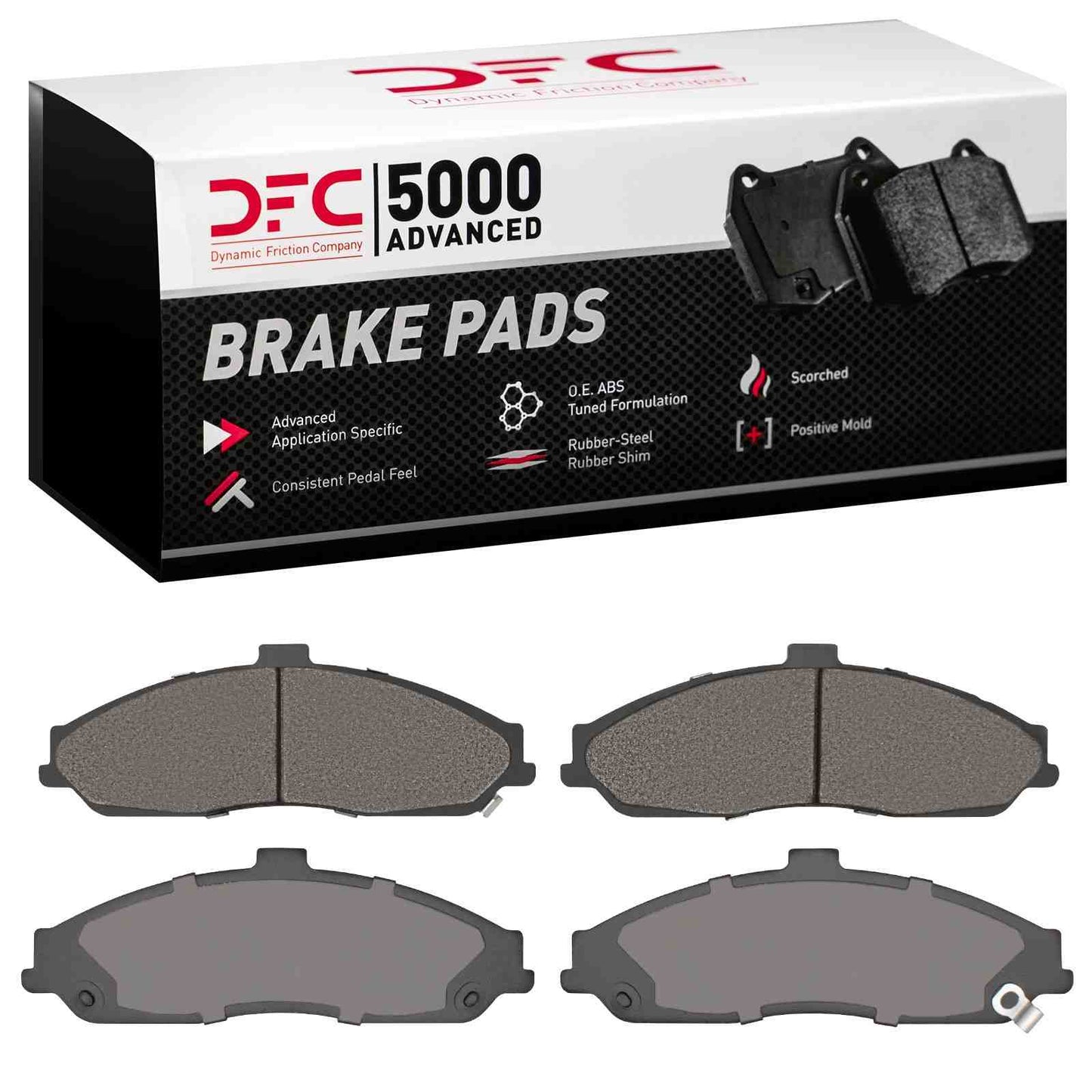 Dynamic Friction Company Disc Brake Pad Set 1551-0731-00