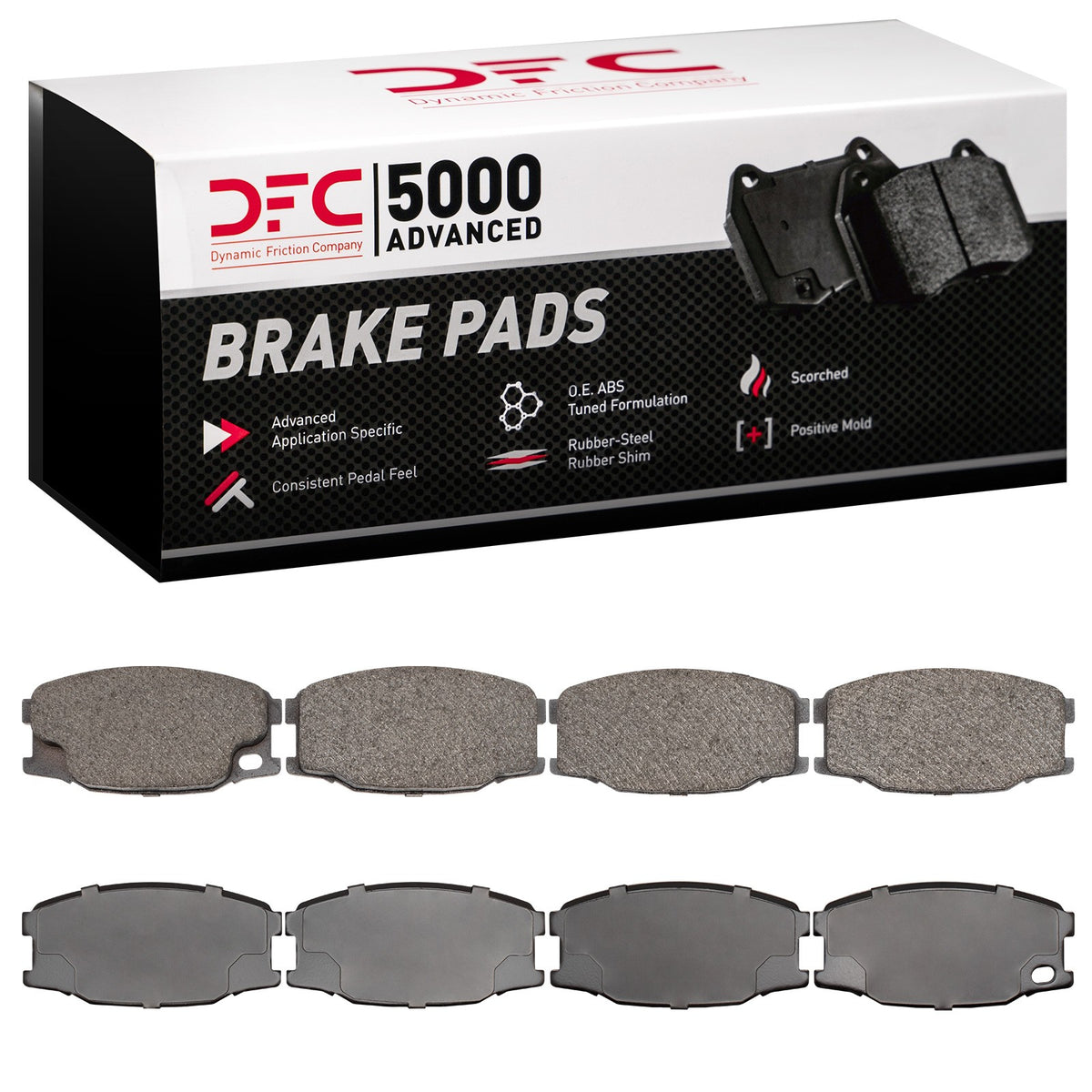 Dynamic Friction Company Disc Brake Pad Set 1551-0734-00