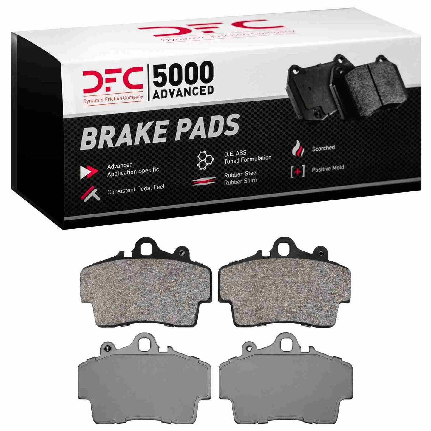 Dynamic Friction Company Disc Brake Pad Set 1551-0737-00