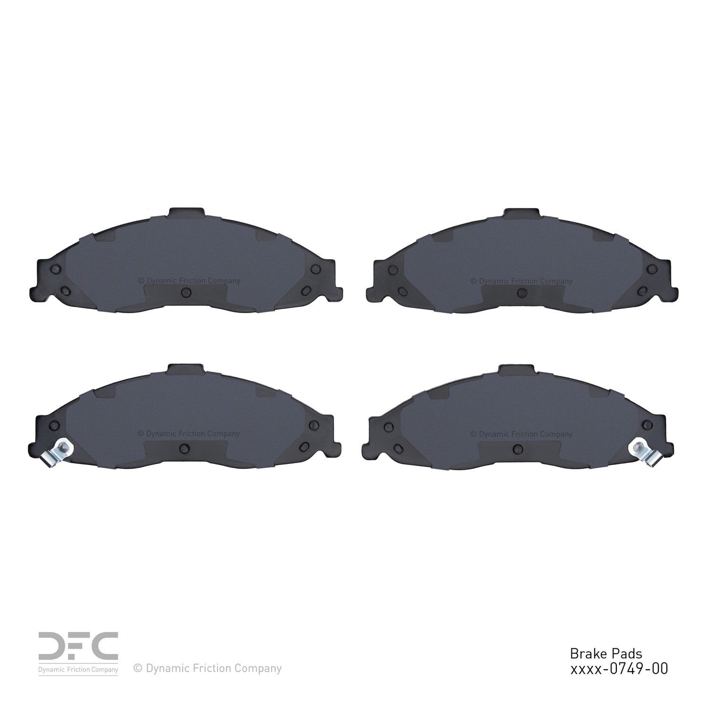 Dynamic Friction Company Disc Brake Pad Set 1551-0749-00