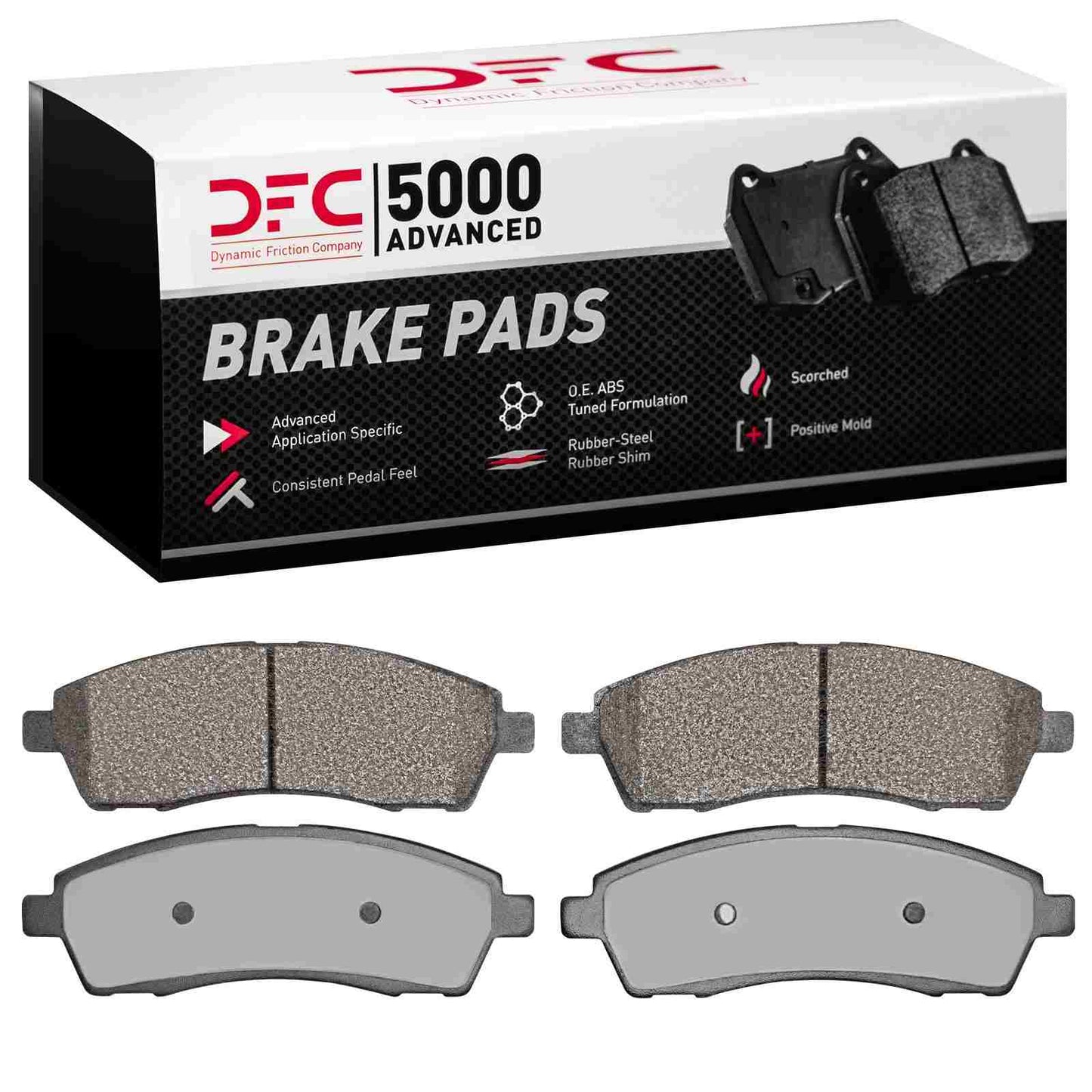 Dynamic Friction Company Disc Brake Pad Set 1551-0757-00