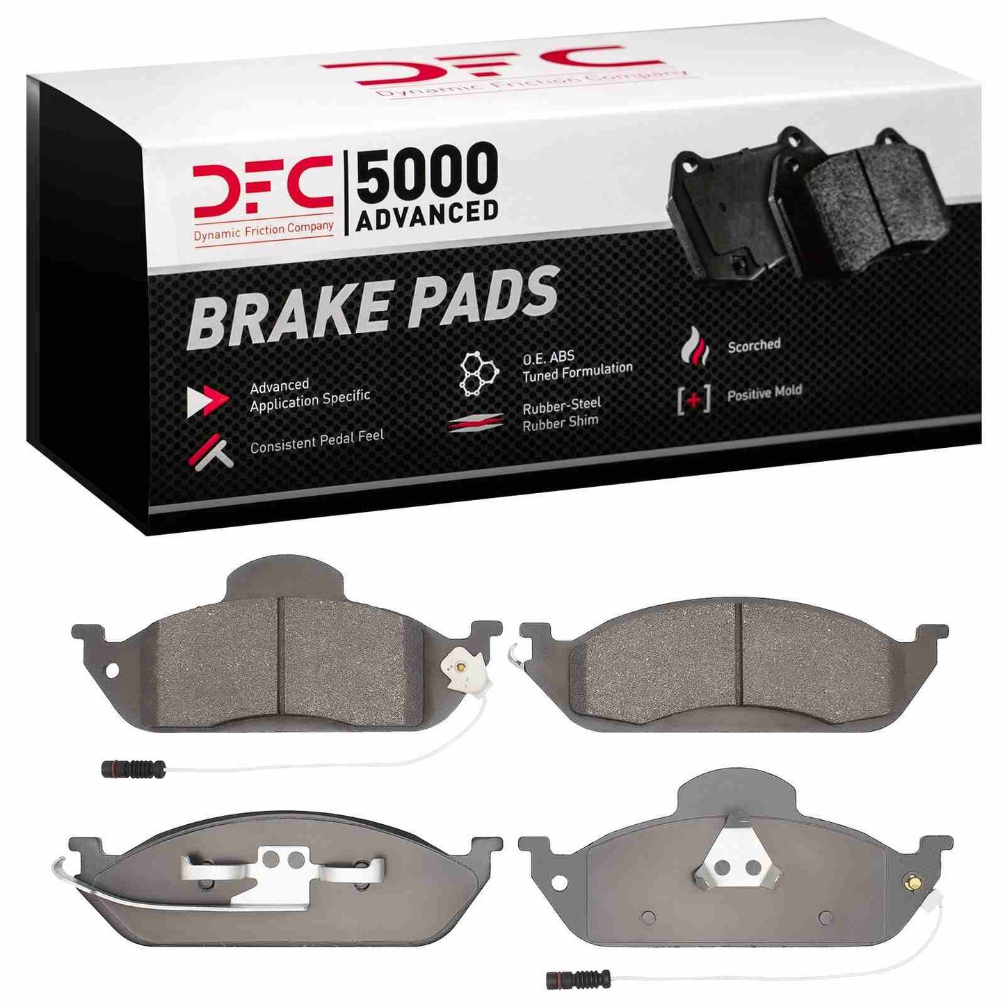 Dynamic Friction Company Disc Brake Pad Set 1551-0760-00