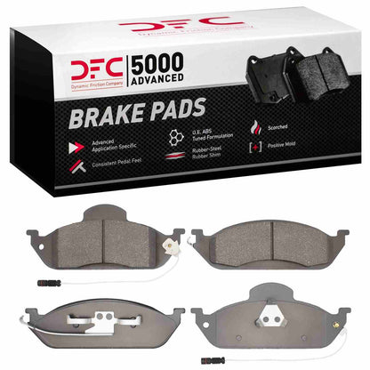 Dynamic Friction Company Disc Brake Pad Set 1551-0760-00