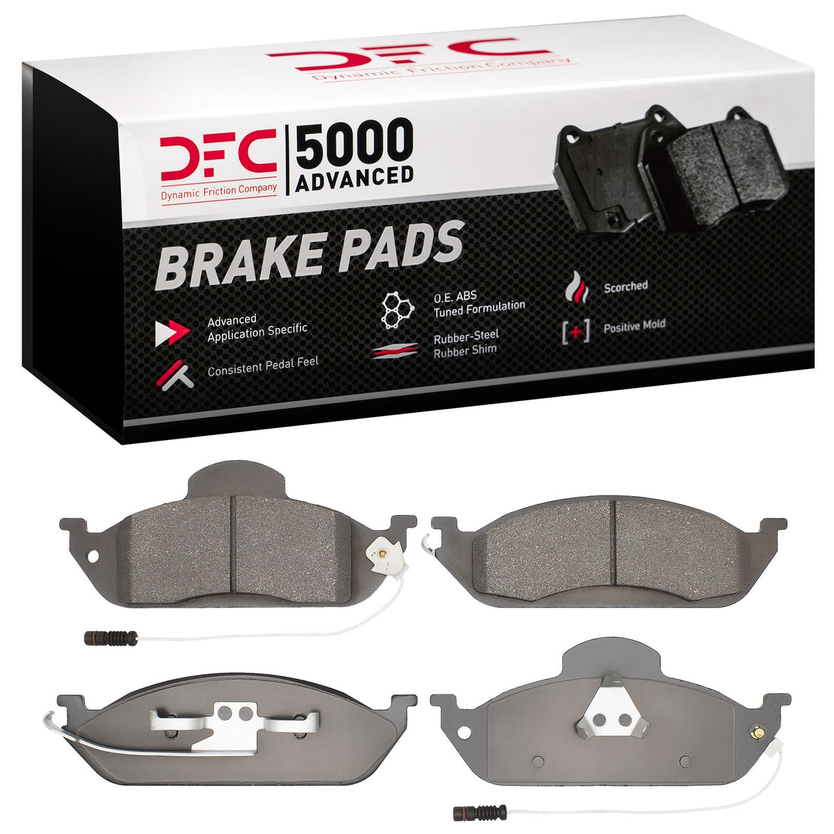 Dynamic Friction Company Disc Brake Pad Set 1551-0760-00