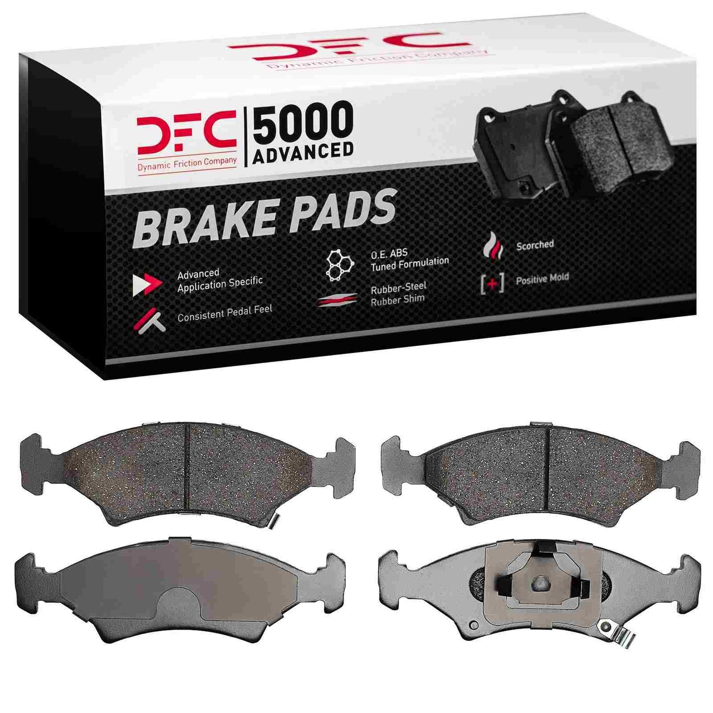 Dynamic Friction Company Disc Brake Pad Set 1551-0766-00
