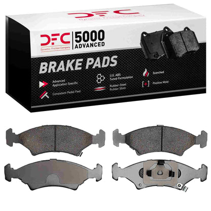 Dynamic Friction Company Disc Brake Pad Set 1551-0766-00