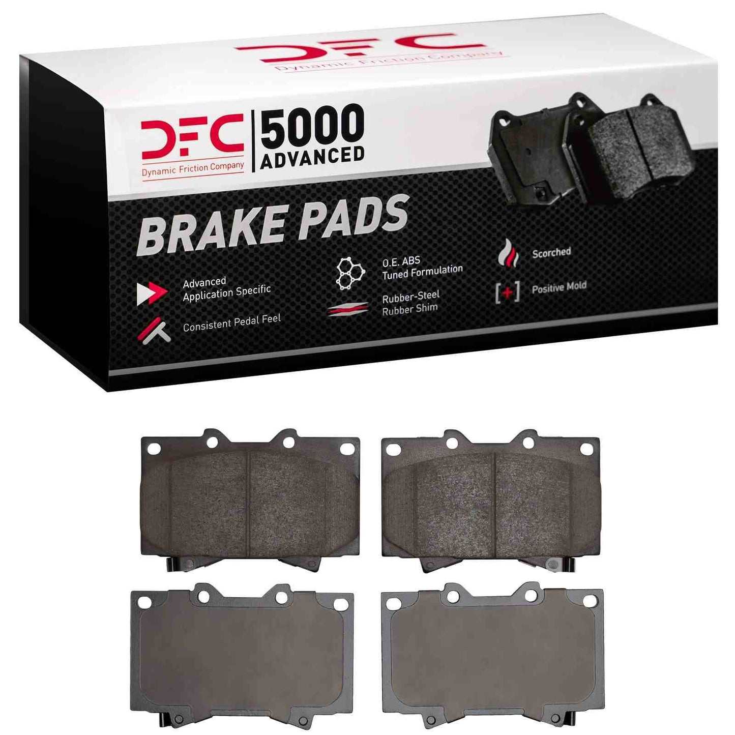Dynamic Friction Company Disc Brake Pad Set 1551-0772-00