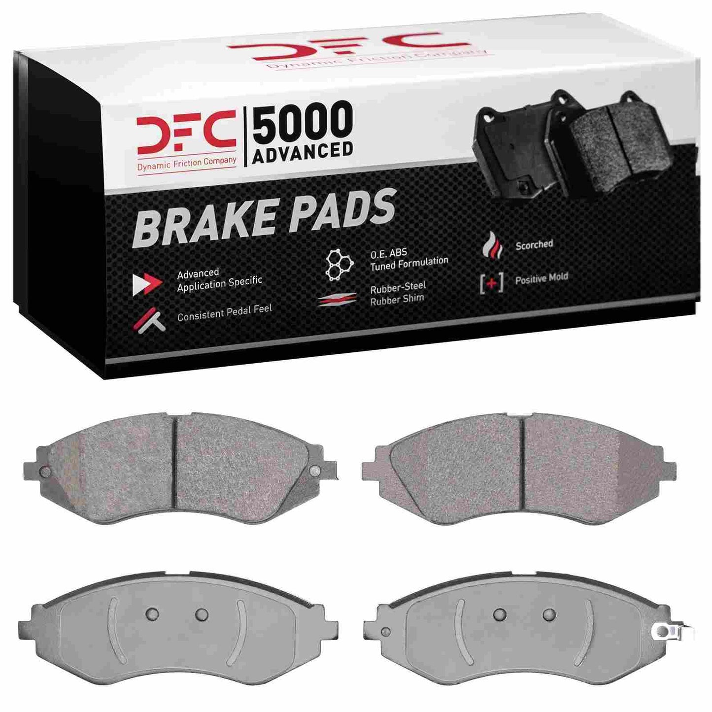 Dynamic Friction Company Disc Brake Pad Set 1551-0797-00