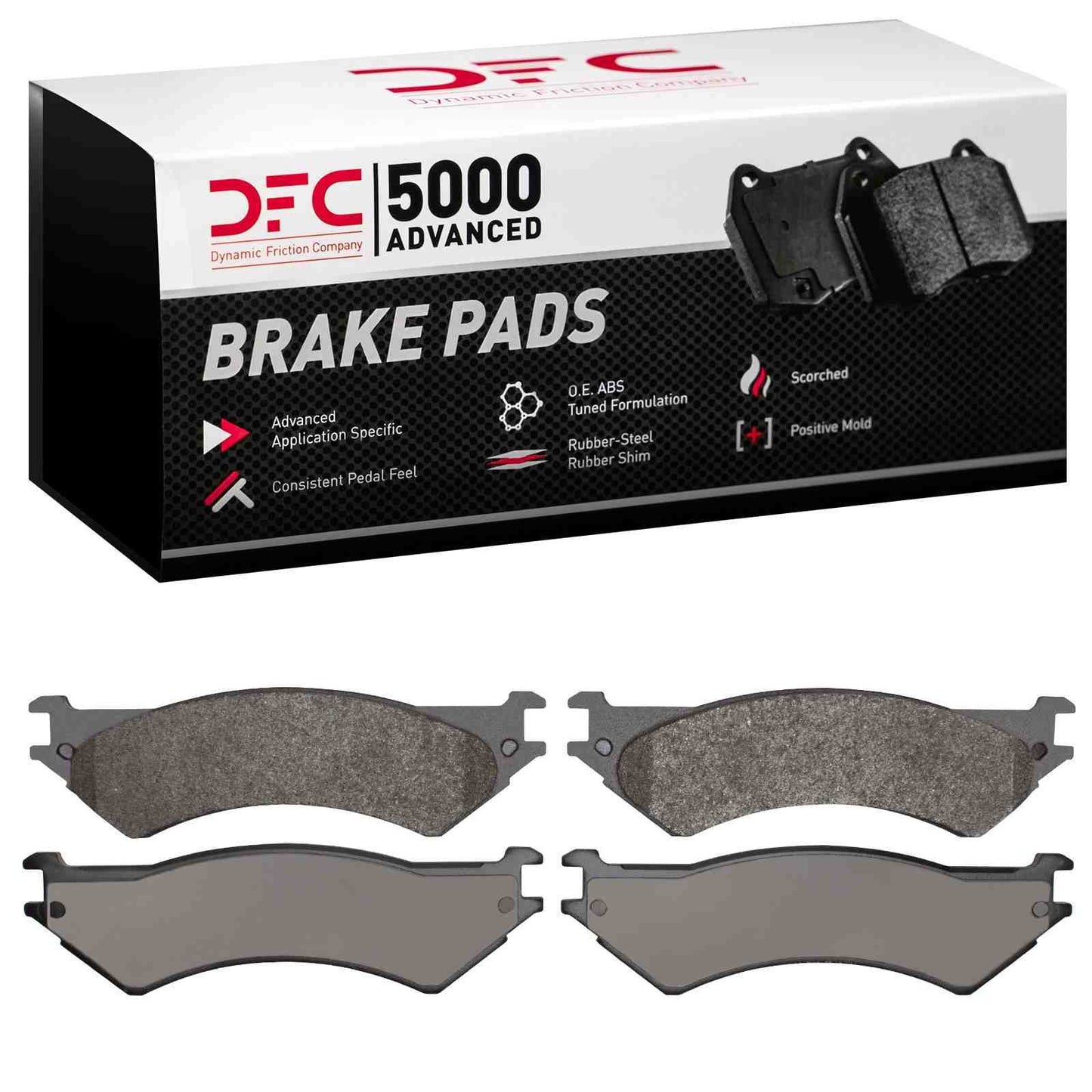 Dynamic Friction Company Disc Brake Pad Set 1551-0802-00